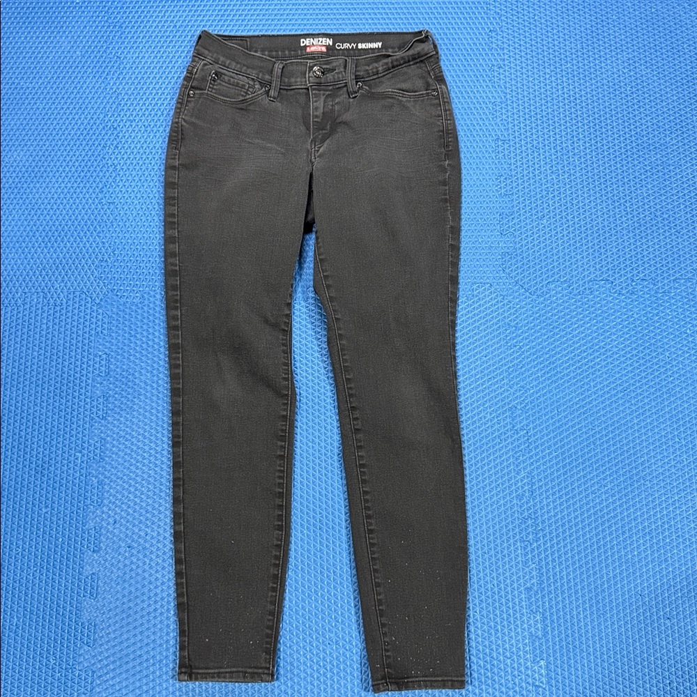 Levi's Denizen Curvy Skinny Black Jeans
